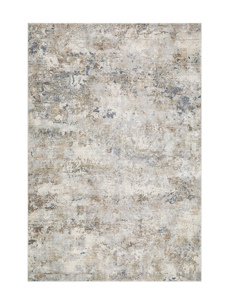 LIVABLISS Brown Marble Avellino Abstract Modern Marble High Pile Rug - Image 7 of 7 LIVABLISS Brown Marble Avellino Abstract Modern Marble High Pile Rug - Image 7 of 7