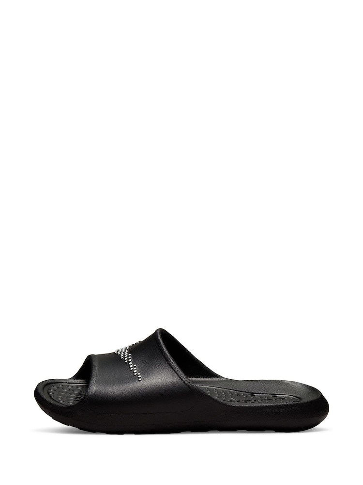 Nike Black Victori One Sliders - Image 4 of 8