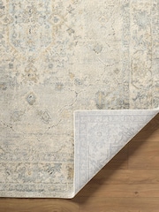 LIVABLISS Vintage Grey Avellino Vintage Traditional Boho High Pile Rug - Image 3 of 6