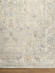 LIVABLISS Vintage Grey Avellino Vintage Traditional Boho High Pile Rug - Image 5 of 6