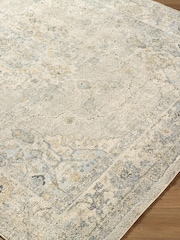 LIVABLISS Vintage Grey Avellino Vintage Traditional Boho High Pile Rug - Image 6 of 6