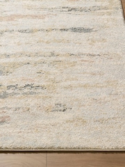 LIVABLISS Natural Haze Avellino Abstract Modern Marble High Pile Rug - Image 4 of 9