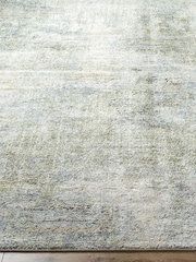 LIVABLISS Green Marble Avellino Abstract Modern Marble High Pile Rug - Image 2 of 7