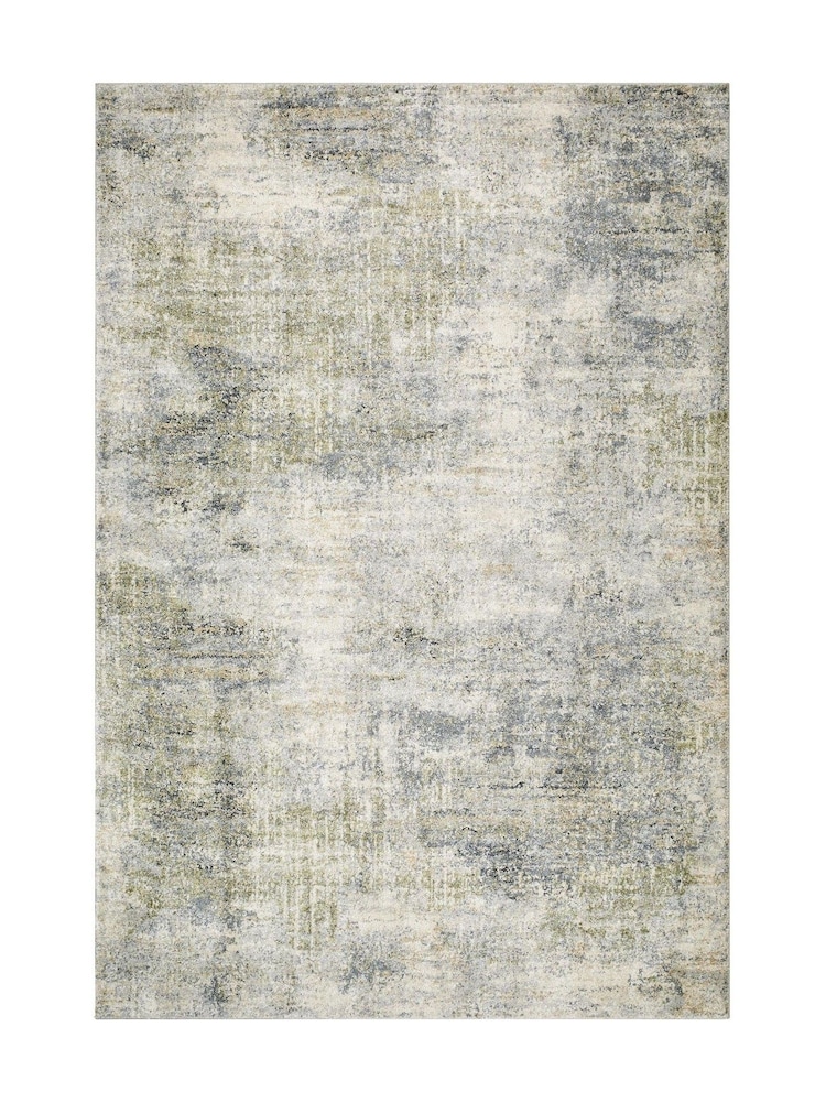 LIVABLISS Green Marble Avellino Abstract Modern Marble High Pile Rug - Image 7 of 7 LIVABLISS Green Marble Avellino Abstract Modern Marble High Pile Rug - Image 7 of 7