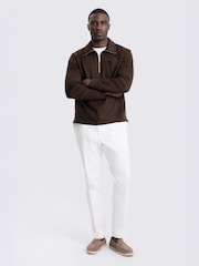 MOSS Brown Quarter Zip Sweatshirt - Image 2 of 3