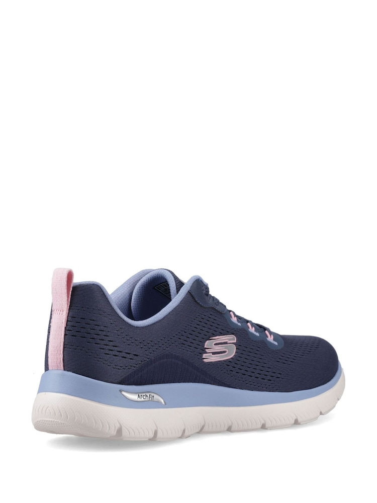 Skechers Blue Arch Fit Summits Trainers - Image 2 of 5