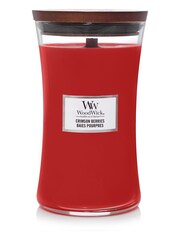 Woodwick Red Large Hourglass Scented Candle with Crackle Wick Berries - Image 2 of 3