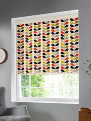 Orla Kiely Cream Multi Stem Made To Measure Roller Blind - Image 2 of 4