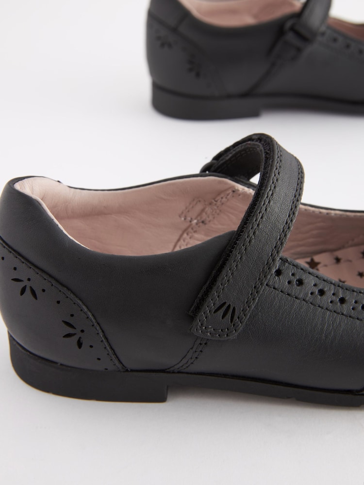 Noir - Babies en cuir de qualité supérieure - Image 4 of 5