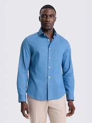 MOSS Blue Denim Shirt - Image 1 of 3