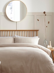 Appletree Natural Santos 100% Cotton Duvet Cover Set - Image 2 of 4