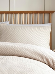 Appletree Natural Santos 100% Cotton Duvet Cover Set - Image 3 of 4