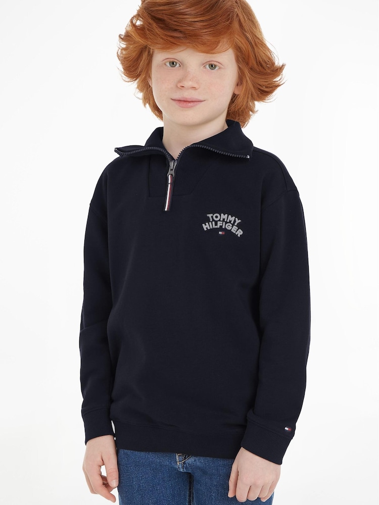 Tommy Hilfiger Kids Blue Sweatshirt - Image 1 of 1