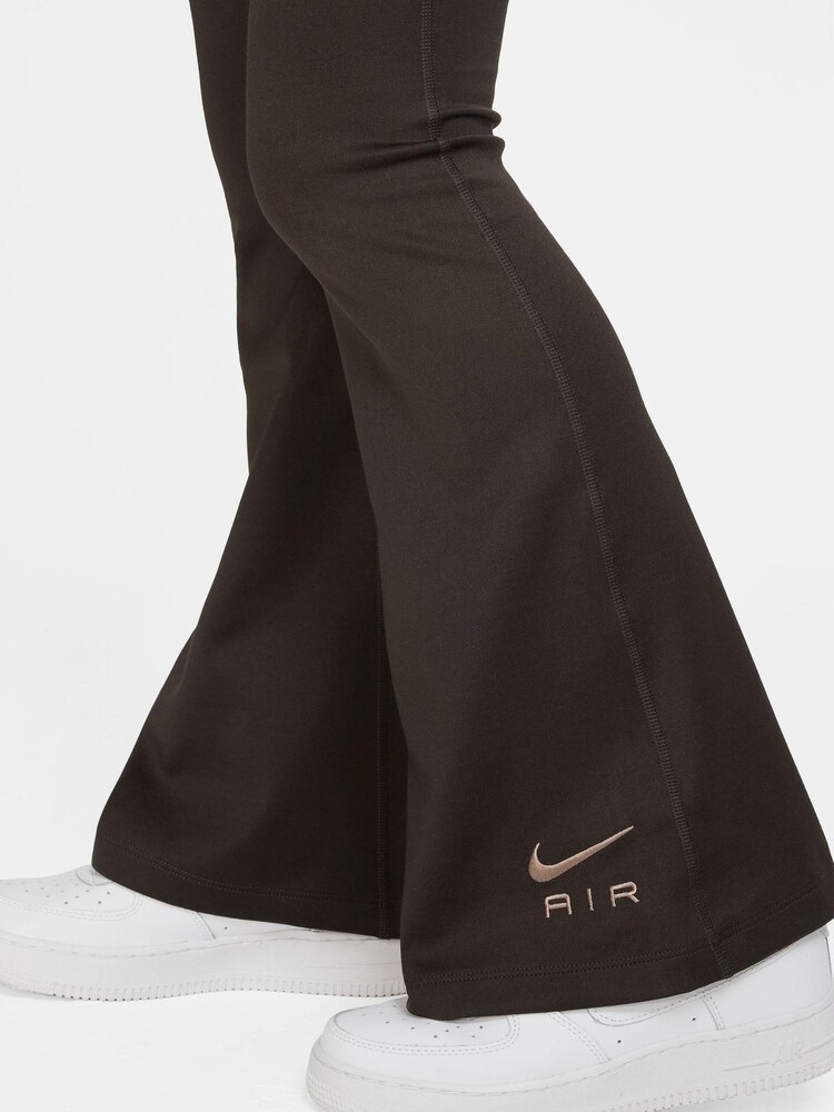 Nike Brown Air Essential High Waisted Flare Leggings - Image 3 of 3