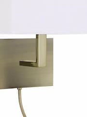 Searchlight Antique Brass Mayfair LED Reading Wall Light - Image 4 of 4