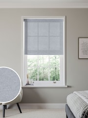 Grey Hester Made to Measure Roller Blind - Image 1 of 6