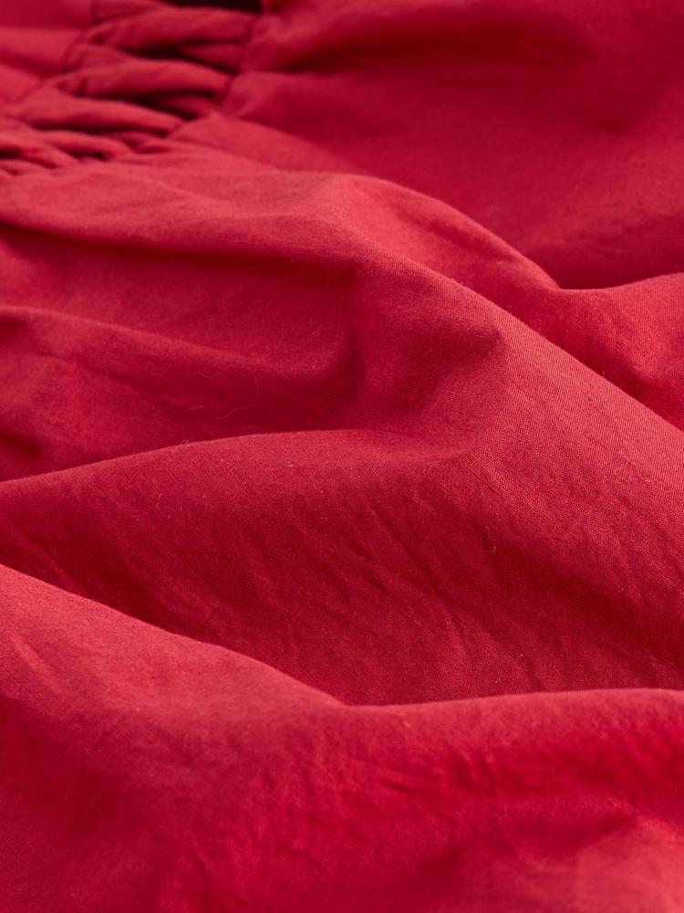 Rot - Gestuftes Sommerkleid - Bild 6 von 6 Rot - Gestuftes Sommerkleid - Bild 6 von 6