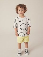 Black/Green 100% Cotton Short Sleeve T-Shirts 4 Pack (3mths-7yrs) - Image 2 of 11