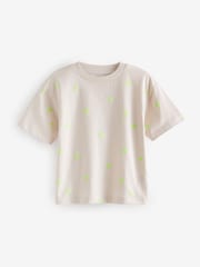 Black/Green 100% Cotton Short Sleeve T-Shirts 4 Pack (3mths-7yrs) - Image 8 of 11