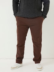 FatFace Brown Modern Coastal Trousers - Image 4 of 6