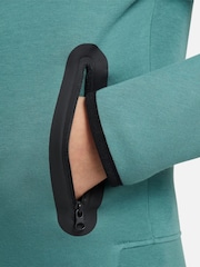 Nike Mid Green Tech Fleece Zip Through Hoodie - Image 4 of 6