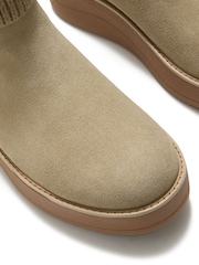 FitFlop Brown Gen-Ff Roam Suede Knit Boots - Image 4 of 4