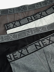 Grey 10 pack A-Front Boxers - Image 13 of 13