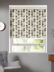 Orla Kiely Grey Multi Stem Made To Measure Roller Blind - Image 1 of 3