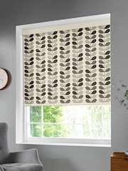 Orla Kiely Grey Multi Stem Made To Measure Roller Blind - Image 2 of 3