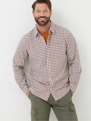 FatFace Red Everly Check Shirt - Image 1 of 5
