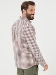 FatFace Red Everly Check Shirt - Image 2 of 5