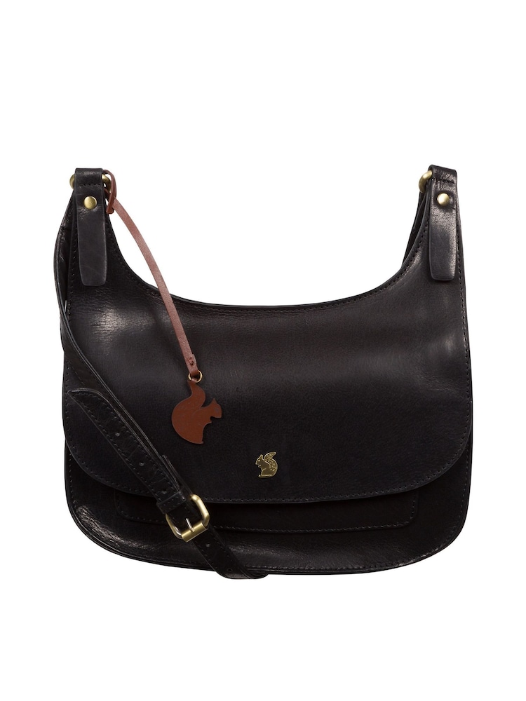 Conkca Ellipse Leather Cross-Body Bag - Image 2 of 6