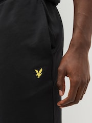 Lyle & Scott Black Cotton Jersey Shorts - Image 4 of 5
