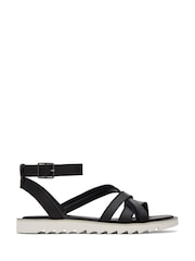 Toms Rory Leather Suede Sandals - Image 1 of 5