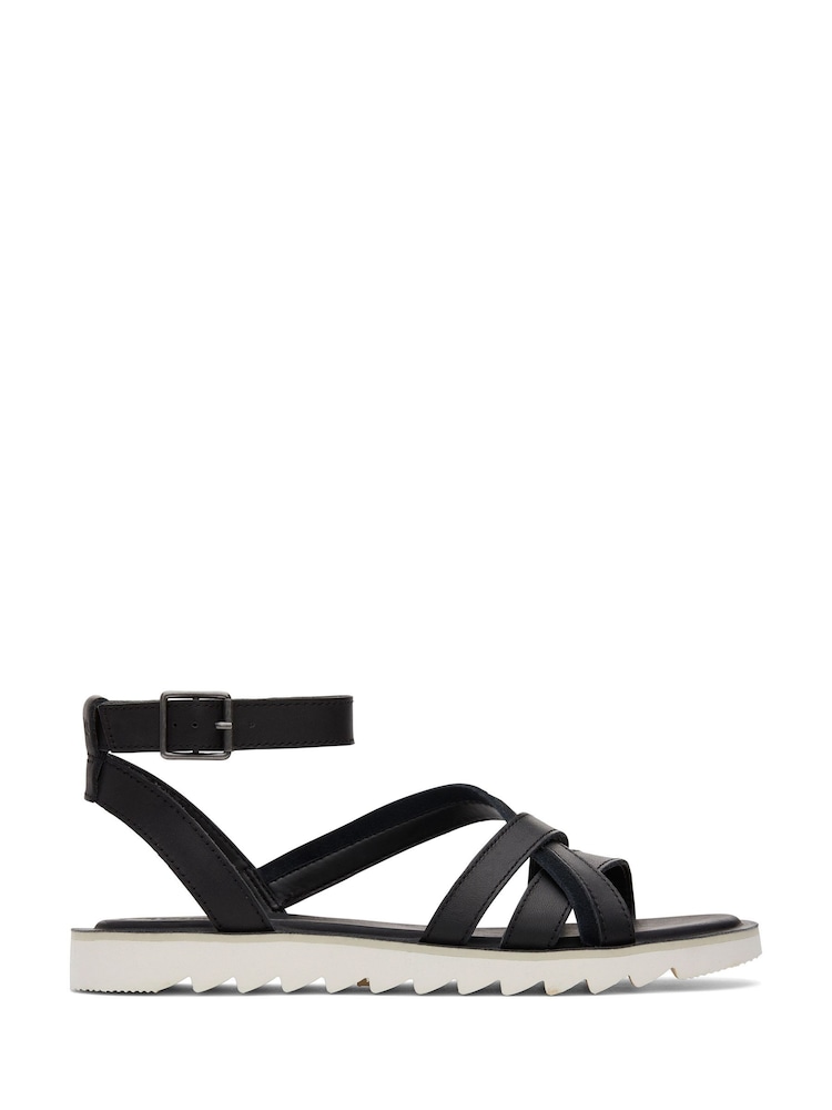 Toms Rory Leather Suede Sandals - Image 1 of 5
