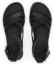 Toms Rory Leather Suede Sandals - Image 4 of 5