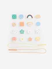 JoJo Maman Bébé Animal Wooden Threading Beads - Image 2 of 8