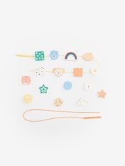 JoJo Maman Bébé Animal Wooden Threading Beads - Image 3 of 8