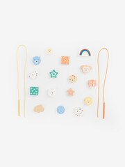 JoJo Maman Bébé Animal Wooden Threading Beads - Image 4 of 8