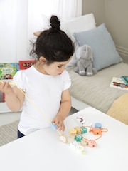 JoJo Maman Bébé Animal Wooden Threading Beads - Image 8 of 8