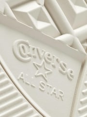 Converse Brown Fleece Lined All Star Eva Lift Junior Trainers - Image 9 of 10