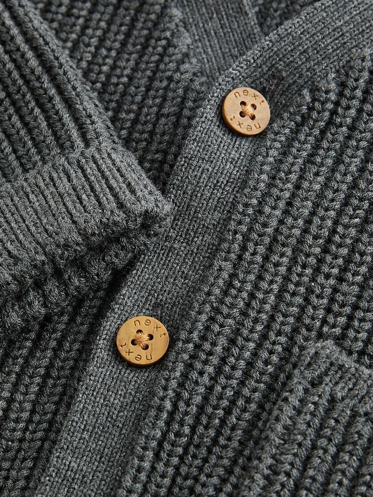 Grey Baby Knitted Cardigan (0mths-2yrs) - Image 3 of 3