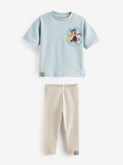 Blue Paw Patrol 100% Cotton T-Shirt and Leggings Set (3mths-8yrs) - Image 6 of 8
