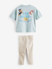 Blue Paw Patrol 100% Cotton T-Shirt and Leggings Set (3mths-8yrs) - Image 7 of 8