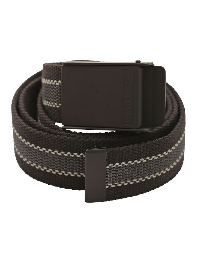 Calvin Klein Golf Black Webbing Belt - Image 3 of 3