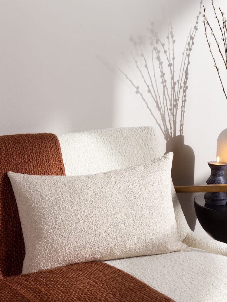 HÖEM Natural Selene Woven Jacquard Cushion Cushion - Image 1 of 5
