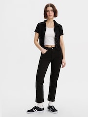 Corazón negro - Vaqueros de pernera corta 501® de Levi's® - Imagen 1 de 7