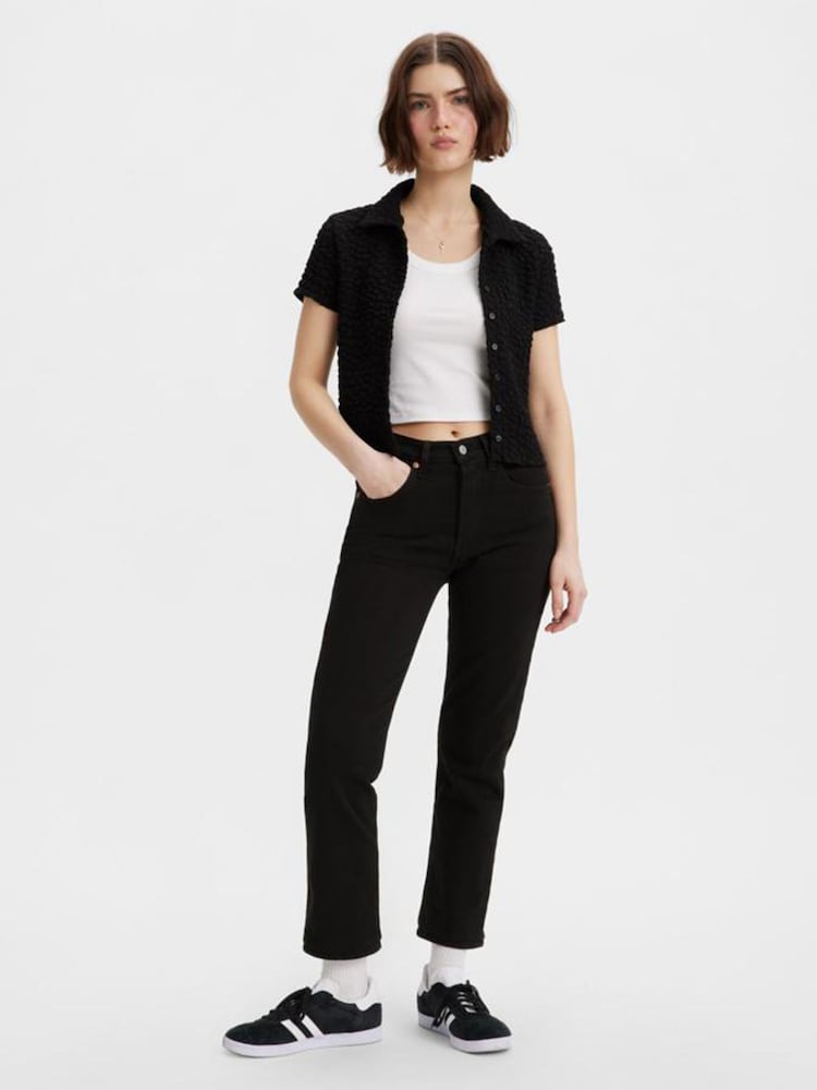 Črno srce - Odrezane kavbojke Levi's® 501® - Slika 1 iz 7 Črno srce - Odrezane kavbojke Levi's® 501® - Slika 1 iz 7