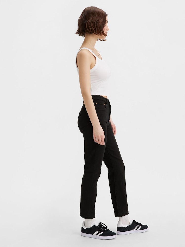 Levi's® Black Heart 501® Crop Jeans - Image 4 of 7