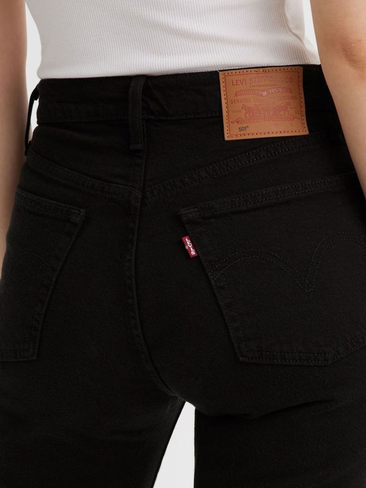 Levi's® Black Heart 501® Crop Jeans - Image 5 of 7